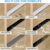 1Roll Door Seal Draft Stops with Brush Reduce Noise Door Sweep Breeze Blocker Insect Proof Dust Proof Sound Proof Seal Strips