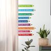 Creative Motivational Phrase Colored Pencil Study Room Home Background Decorative Wall Sticker