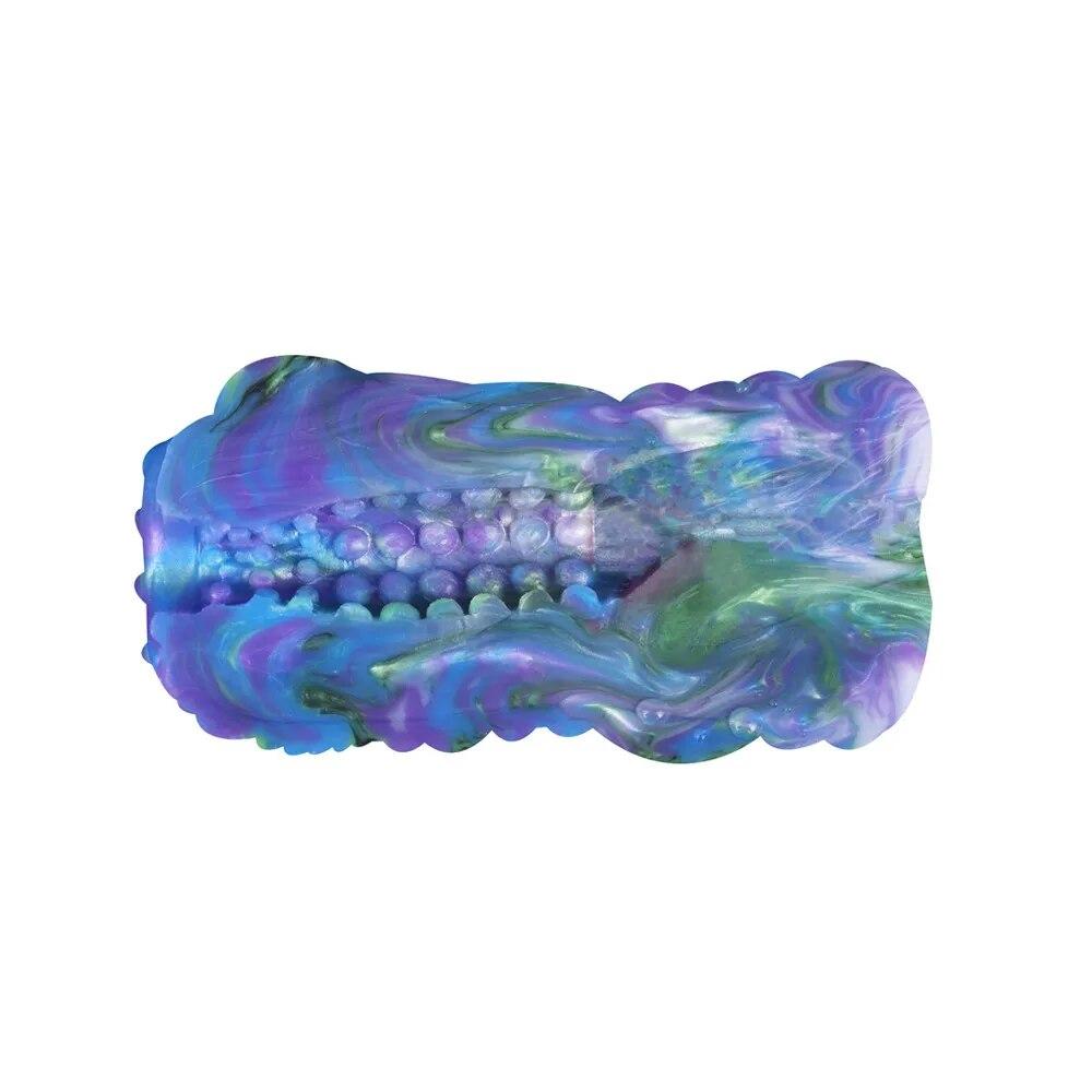 Water Squirting Masturbation Cup Silicone Masturbator for Men Manual Penis Training Sex Toy Gay Pussy Doll Vagina