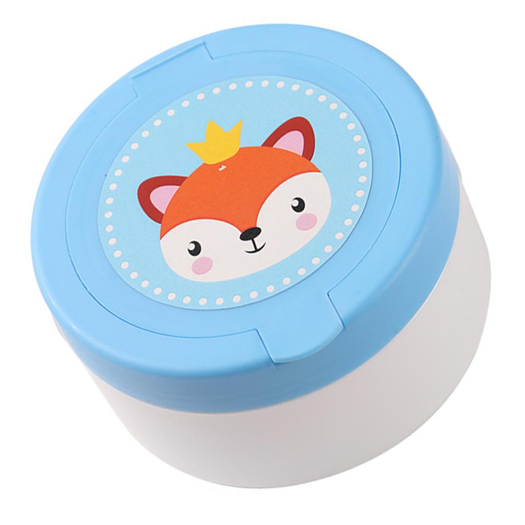 Infant Powder Puff Container Toddler Powder Puff Holder Gentle Care Easy To Carry for Sensitive Skin for Bath Time