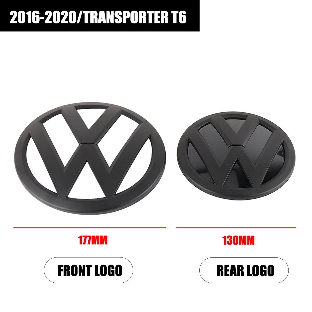 Pro VOLKSWAGEN VW Auto Přední Maska Znak Zadní Víko kufru Logo Samolepka Dekorace Pro Volkswagen Transporter T6 2016 2017 2018 20