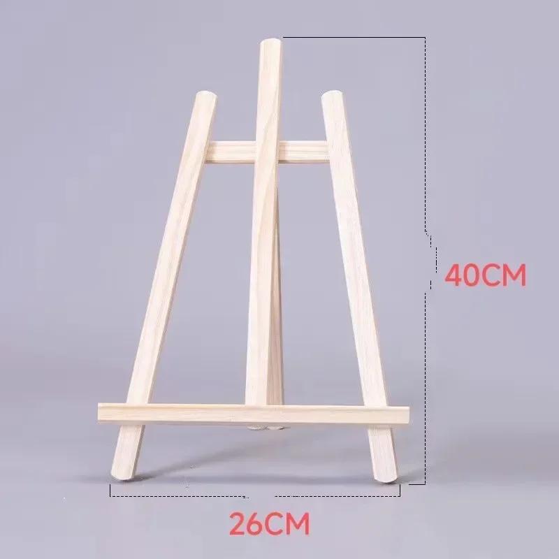 Multifunctional Wooden Easel for Photo Children Painting Easel Stand Painting Craft Poster Holder Creative Photo Holder