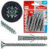 Three-sided expansion bolts for concrete 8x60 8 pcs