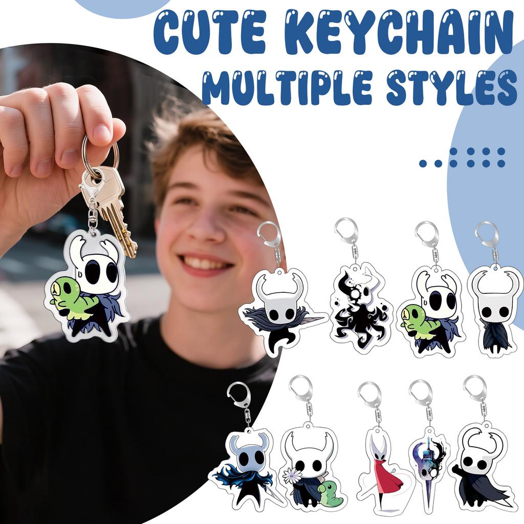 Acrylic Keychain Pendant Student School Bag Cute Decoration Small Gift