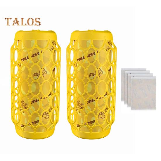 

Ловушки для ос Экологичные Яркие цвета Сильная липкость Простые в установке Внутренние/наружные подвесные бумажные ловушки для ос Ловушка для пчел жёлтый