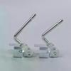 2 Piezas Ferretería para Sofá Perezoso Partes Reposacabezas Plegable 105-135 mm Bisagras Elevables Mecanismo Ajustador de Altura y Ángulo Accesorios para Muebles