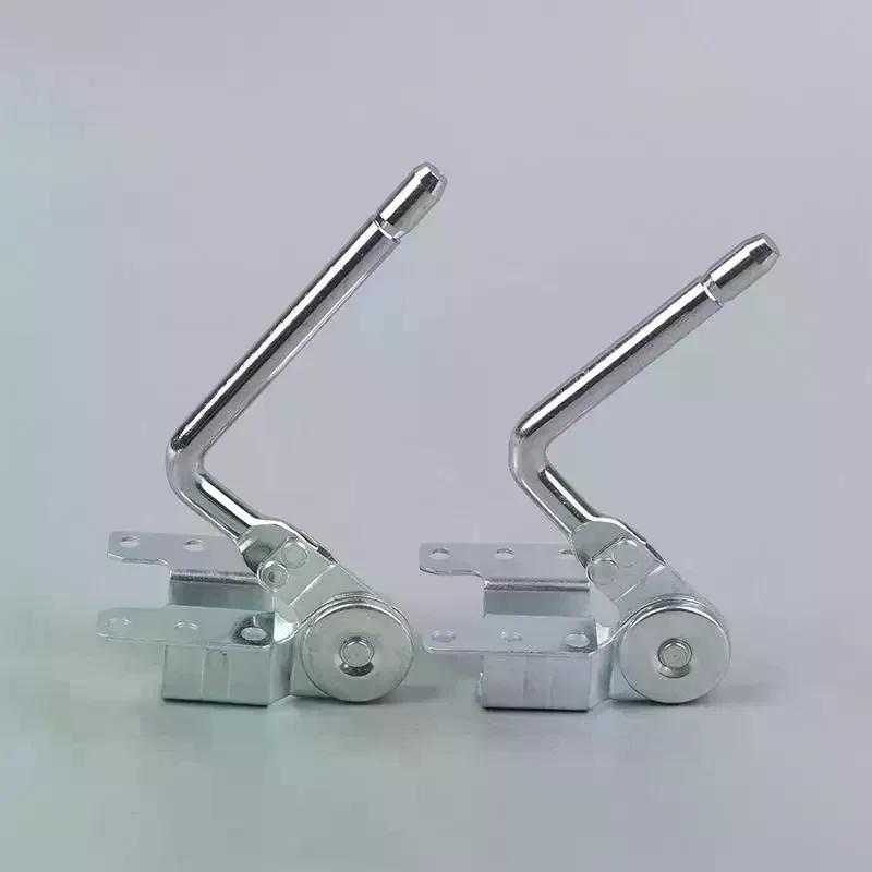 2 Piezas Ferretería para Sofá Perezoso Partes Reposacabezas Plegable 105-135 mm Bisagras Elevables Mecanismo Ajustador de Altura y Ángulo Accesorios para Muebles