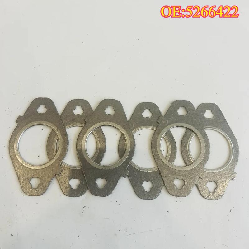 High quality New For 6PCS 5266422 1998-15 Ram 5.9L 6.7L 24V Exhaust Manifold Gaskets
