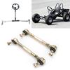Paar 10mm0.39in Bolzen Spurstangenkopf Kugelgelenk Passend für 150cc 250cc Quad Dirt Bike ATV TA