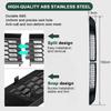 FASTCHE Front Grill Mesh Grille Grid Inserts Compatible with Tesla Model 3 Air Inlet Vent Grille Cover Replacement for Tesla Model 3 Accessories 2017