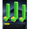 50PCS High Toughness Dual Core Float Seat Green Fishing Float Seat  High Transparency