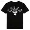 Poster Album Wu-Tang Clan Merchandising Stampato T-Shirt Uomo Donna Oversize Y2k Classico Street Hip Hop Musica Moda Abbigliamento Maschile Femminile