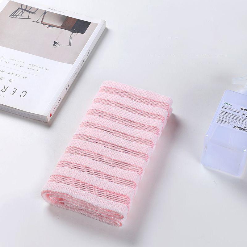 Rubbing Washcloth Bath Nylon Towel Brush for Back Towels Exfoliating Scrub Shower Sponge Body Bathroom Accessories