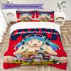 Cosmic bully anime Pattern Bedding,Quilt Set Quilt Cover Pillowcase Home Birthday Gift (1*duvet cover+2*pillowcase,without core)XSJT0917554