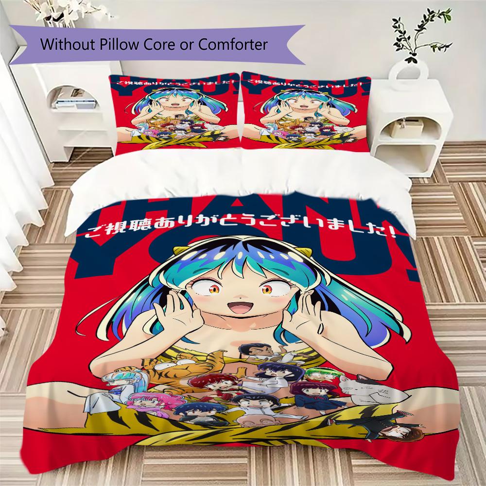 Cosmic bully anime Pattern Bedding,Quilt Set Quilt Cover Pillowcase Home Birthday Gift (1*duvet cover+2*pillowcase,without core)XSJT0917554