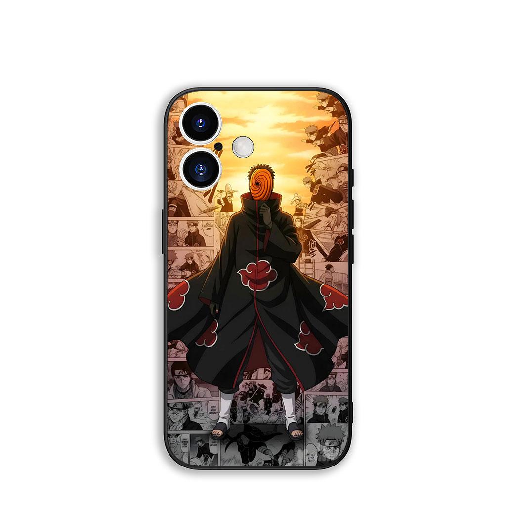 

for Samsung Galaxy A25 A37 A57 A12 A14 A50 A51 A70 A71 A72 A04 M15 Note 20 9 8 10 Case Itachi Uchiha Sasuke Narutos Obito Tobi Galaxy A72