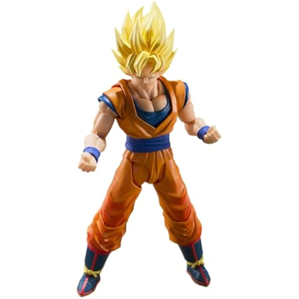 TAMASHII NATIONS S.H. Figuarts Dragon Ball Z Super Saiyan Son Goku〈Decisive Battle Dawn〉Approx. 1...