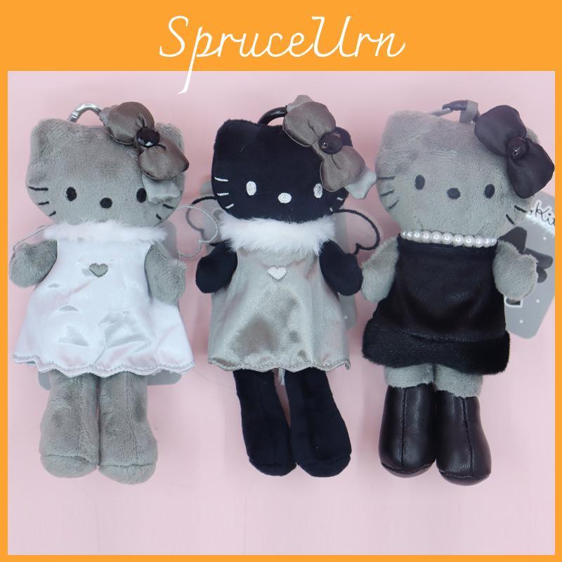 Kt Series Cat Plush Toy Keychain With Short Plush Material For Gifts And Accessories