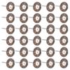 30pcs 25mm Wheel Diameter Brush Wheel Polishing Tool Paint Removal Wheel Brush  For Wood Carving