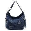 Denim Multifunctional Backpack Women's Large Capacity Tote Bag Shoulder Bag