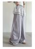Girls' pants summer thin style children's lace lace lace fart curtain wide leg pants summer breathable big children's quick drying sports pants