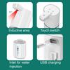 Yousheng Automatic Soap Dispenser Bathroom Touchless Hand Soap Dispenser Wall Mounted IPX5 Waterproof USB Rechargeable Foaming Soap Dispenser with