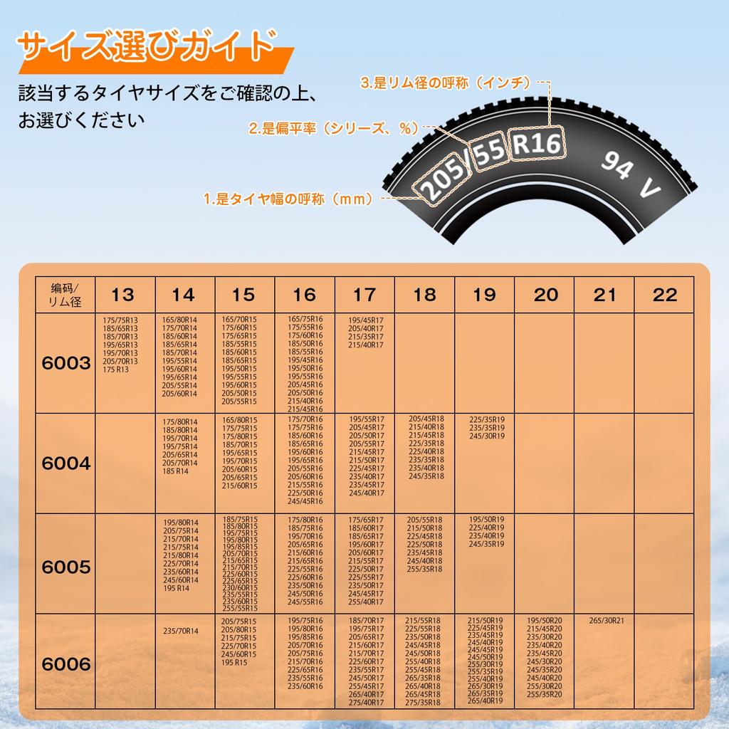 Oziral Cloth Tire Snow Easy No Jacking No Tire Winter Snow Emergency 2 Suitable for Standard and Light Japanese Instructions Chains, Non-Metallic