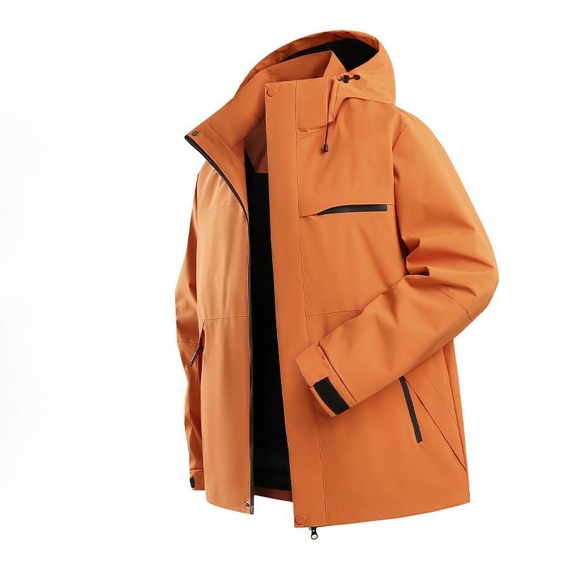 2026 Classic Couple Models Outdoor Single Jacket Jacket Windproof Waterproof Couple Mountaineering Clothing Outdoor Men Women Models Rushing Jacket