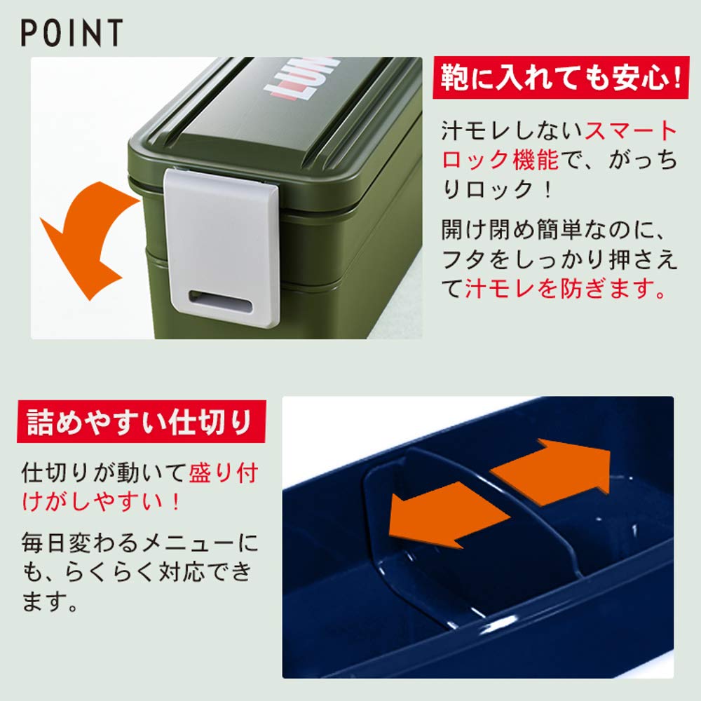 Asbel Lunch Box Lantus LD Navy 3523 LD-T740