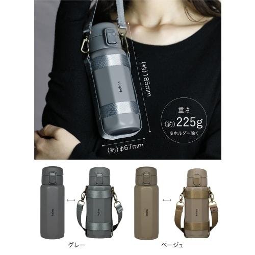 CB Japan Vacuum Insulated Stainless Steel Bottle, Octabottle, 340ml, Holms