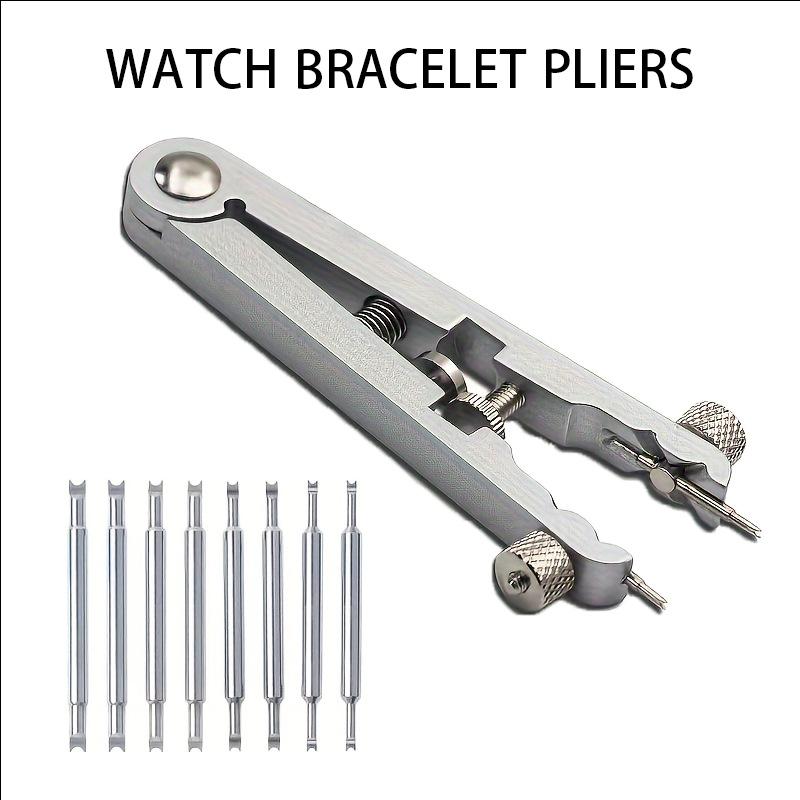 

1 Set Watch Repair Tool Ear Pliers Six Thousand Eight Hundred and Twenty Five Disassembly and Assembly V Shaped Strip Remover