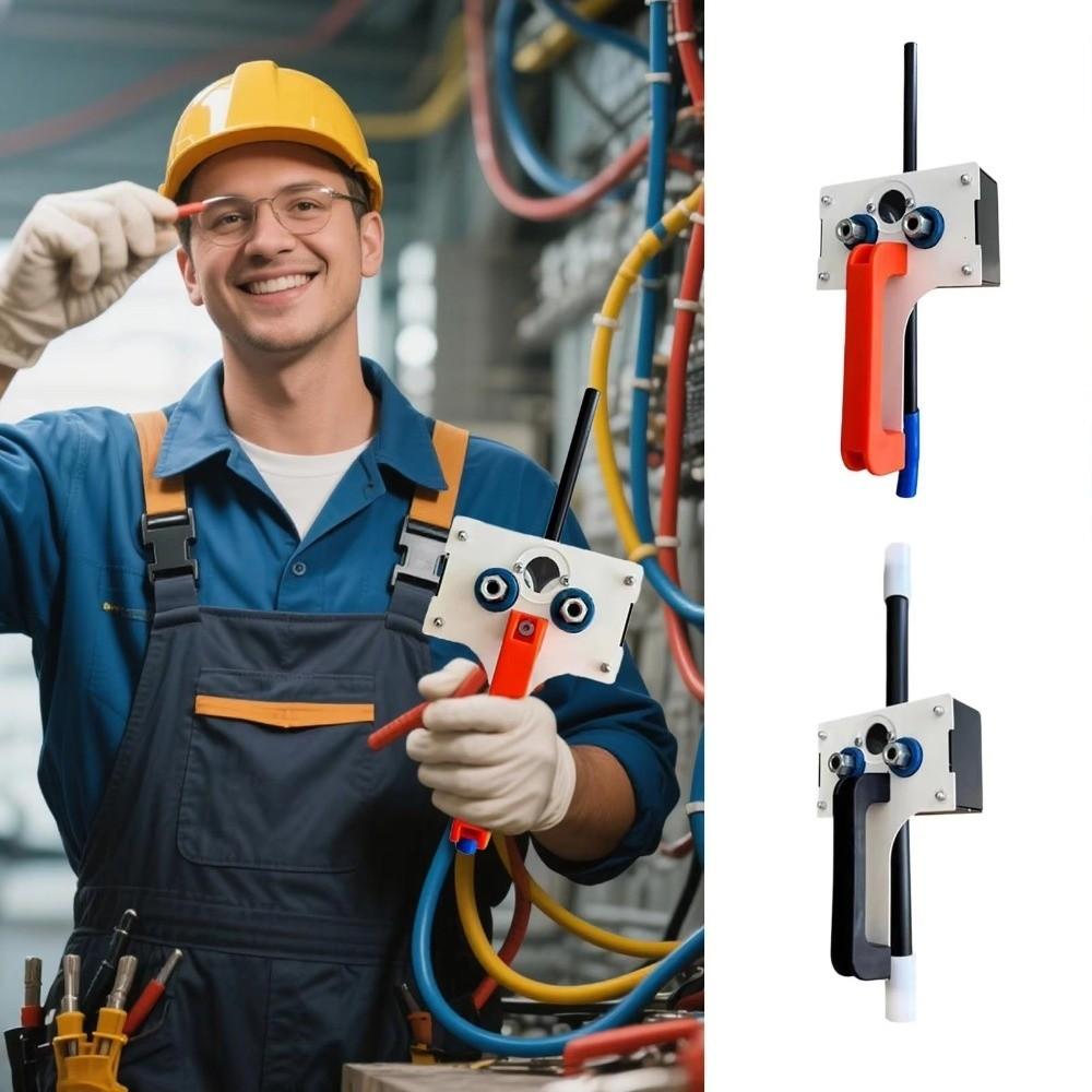 Fish Tape Cable Feeder Handheld Cable Pulling Tool Durable 8mm Wire Tugger  for Pipe Narrow Spaces