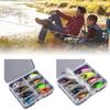 8pcs Plastic Fishing Baits Minnow Fishing Lure Artificial Hard Baits Topwaters Artificial Wobbler Fishing Tackle Lure