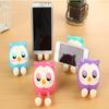 Candy Color Universal Cute Owl Pattern Phone Stand Holder for Cell Phone Accessories Multifunctional Mini Saving Money Box