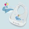Baberos de silicona suave para bebés, artículos para niños y niñas, baberos impermeables para alimentación de bebés recién nacidos, delantales de dibujos animados, baberos para niños pequeños, paños para eructar, pañuelos
