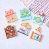 Cute Chicken Cartoon Resin Accessories: Phone Case, Hair Clip, Jewelry DIY Kit