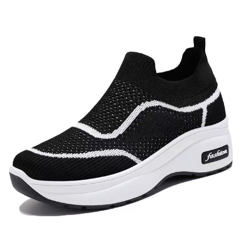 Mom Shoes, Thick-soled Casual Women's Shoes, Height-increasing Shoes, Breathable Shoes