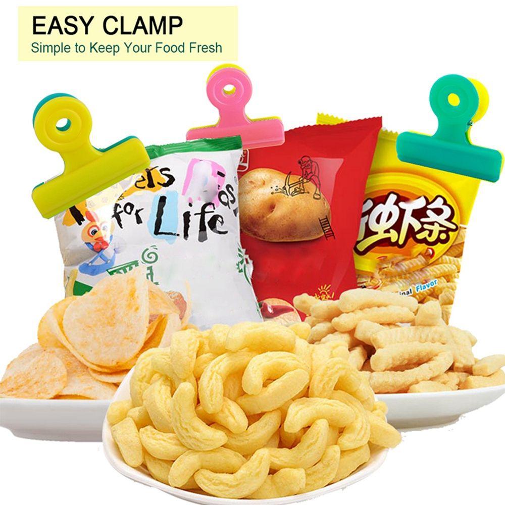 Multifunktionale Küchenwerkzeuge Fester Verschluss Griff Aktenhalter Klammern Frischhalteclips Beutel Chip-Clip