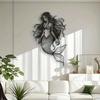 Metal Wall Decor Art Modern Foyer Living Room Decoration Gift