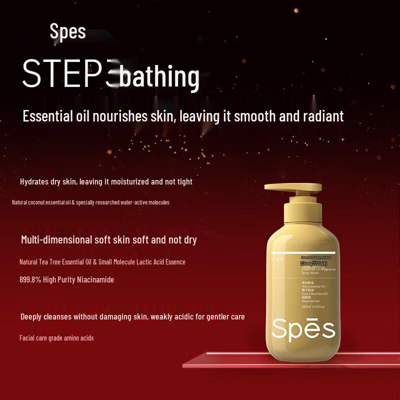 Spes Hair & Body Care Prosperous Spring Gift Set, 1340ml