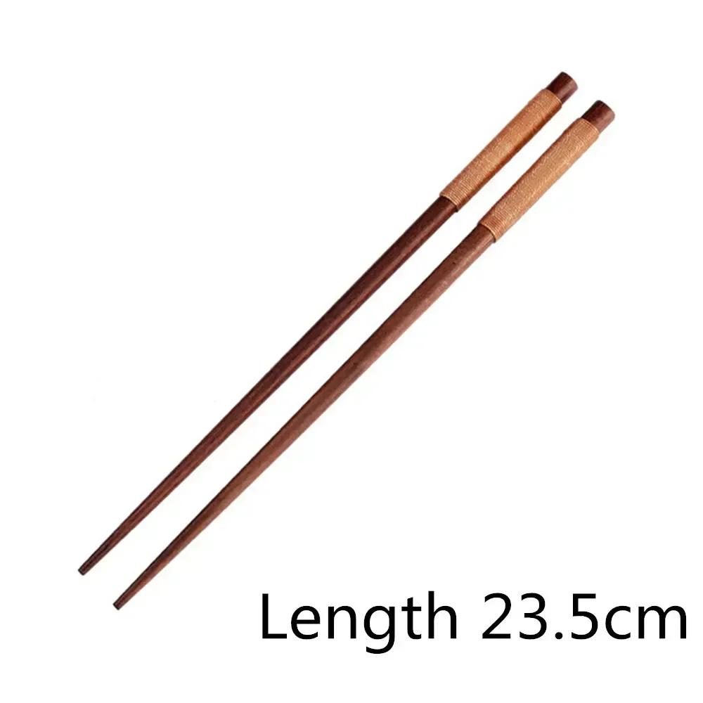 Natural Wooden Spoon & Fork Dinner Kit Rice Soups Utensil Cereal Handmade Home Tableware Dinnerware Cutlery For Kicthen