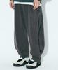 AGENT PEEK Agp Pigment Sweat Wide Pants Charcoal