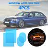 4x Rainproof Waterproof Anti Fog Protective Films for Car Side Mirror Window
