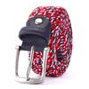 Braided Elastic Pin Buckle Belt Decorative Belt Hipster Canvas Webbing Belt Origin