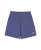 Emelbi Basic Small Logo Cotton Touch Woven Ankle Shorts Ny (D.Purple)