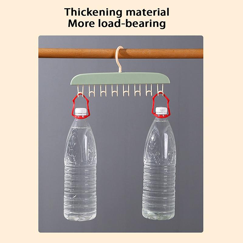 Multiple Hooks Women Storage Bra Hangers For Clothes Case Home Wardrobe Accessories Supplly Scarf Organizer Men Tie Belt Hangers