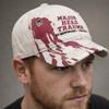 Gothic Blood Splatter Printed Baseball Cap Baseball Hats  For Man Women Horror Streetwear