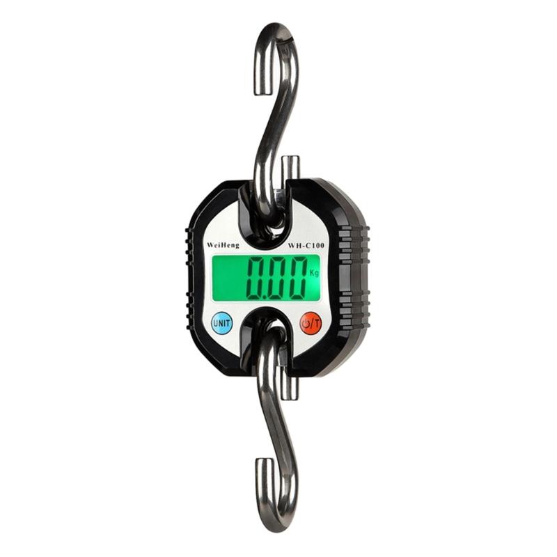 

Portable Scale Digital LCD-Digital Display Electronic Luggage Hanging Hook Suitcase Travel Weighs Baggage Weight Balance чёрный