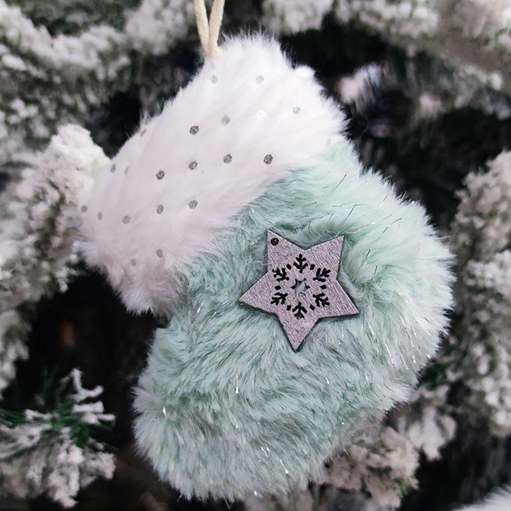 Delicate Christmas Pendant Christmas Socks Reusable Christmas Tree Pendant Merry Christmas Xmas Tree Hanging Decoration