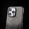 Sheepskin Leather Magnetic Phone Case for iPhone Air 12 13 14 15 16 17 Pro Max 15pro Charging Business For MagSafe Cover